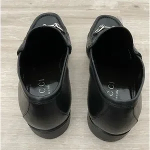 Gucci | Shoes | Gucci Genuine Leather Black Loafers Size 8 D  display picture 3